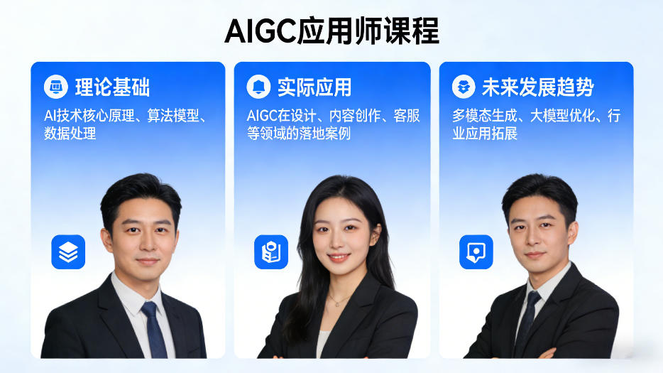 AIGC应用师课程，覆盖了AI技术的理论基础、实际应用、以及未来发展趋势-热点1站 - 热点知汇专注网赚项目资源知识聚汇