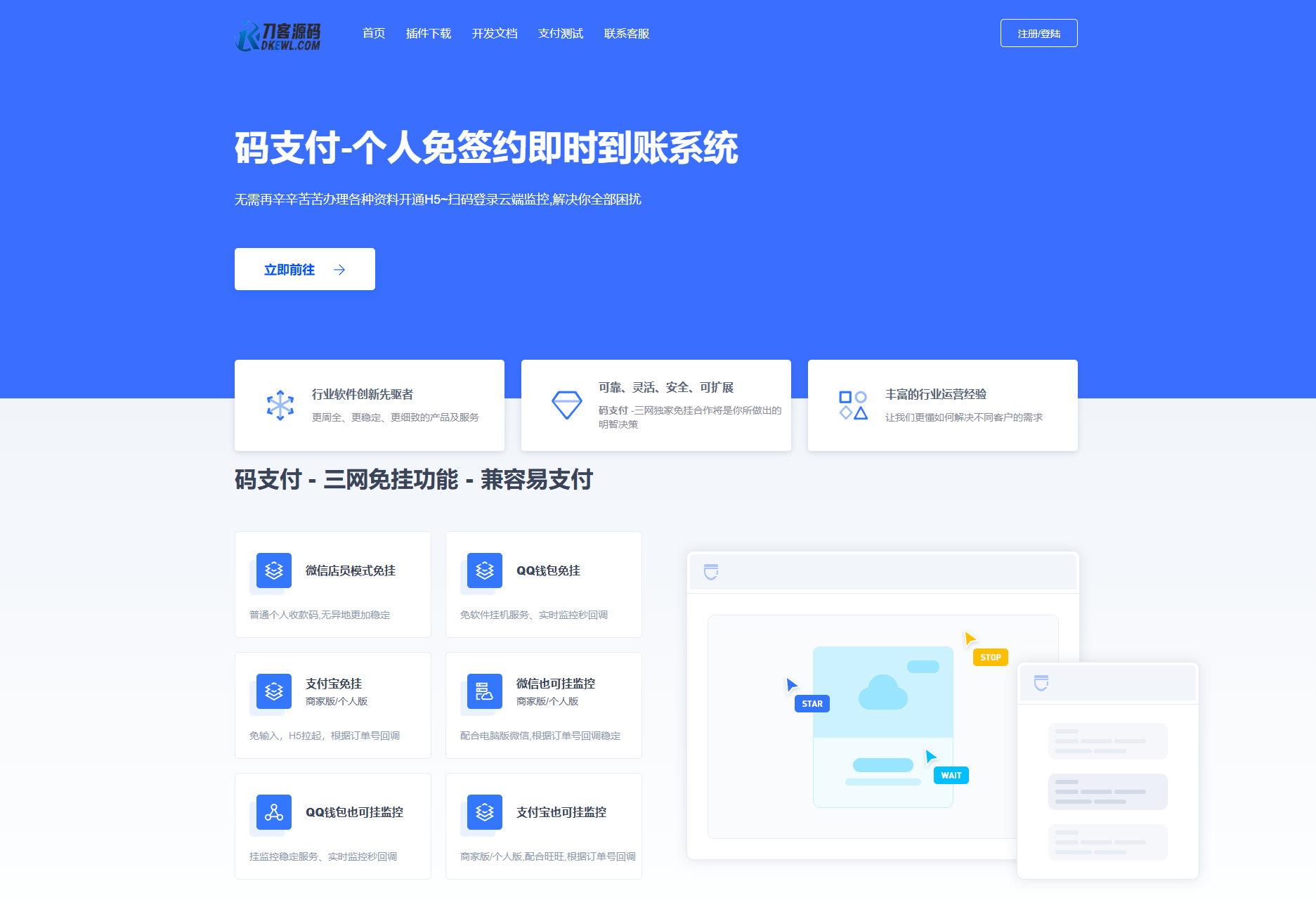 最新码支付个人免签支付系统源码 三网免挂版本 兼容易支付-热点1站 - 热点知汇专注网赚项目资源知识聚汇