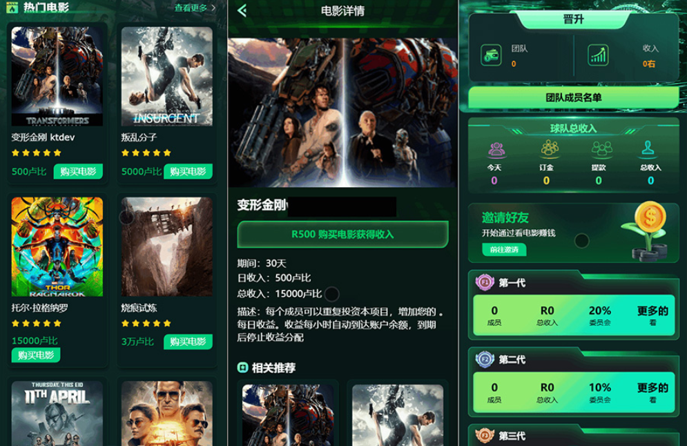 Flickiri Fun海外电影投资理财源码 电影投资正规平台 影视理财类源码-热点1站 - 热点知汇专注网赚项目资源知识聚汇