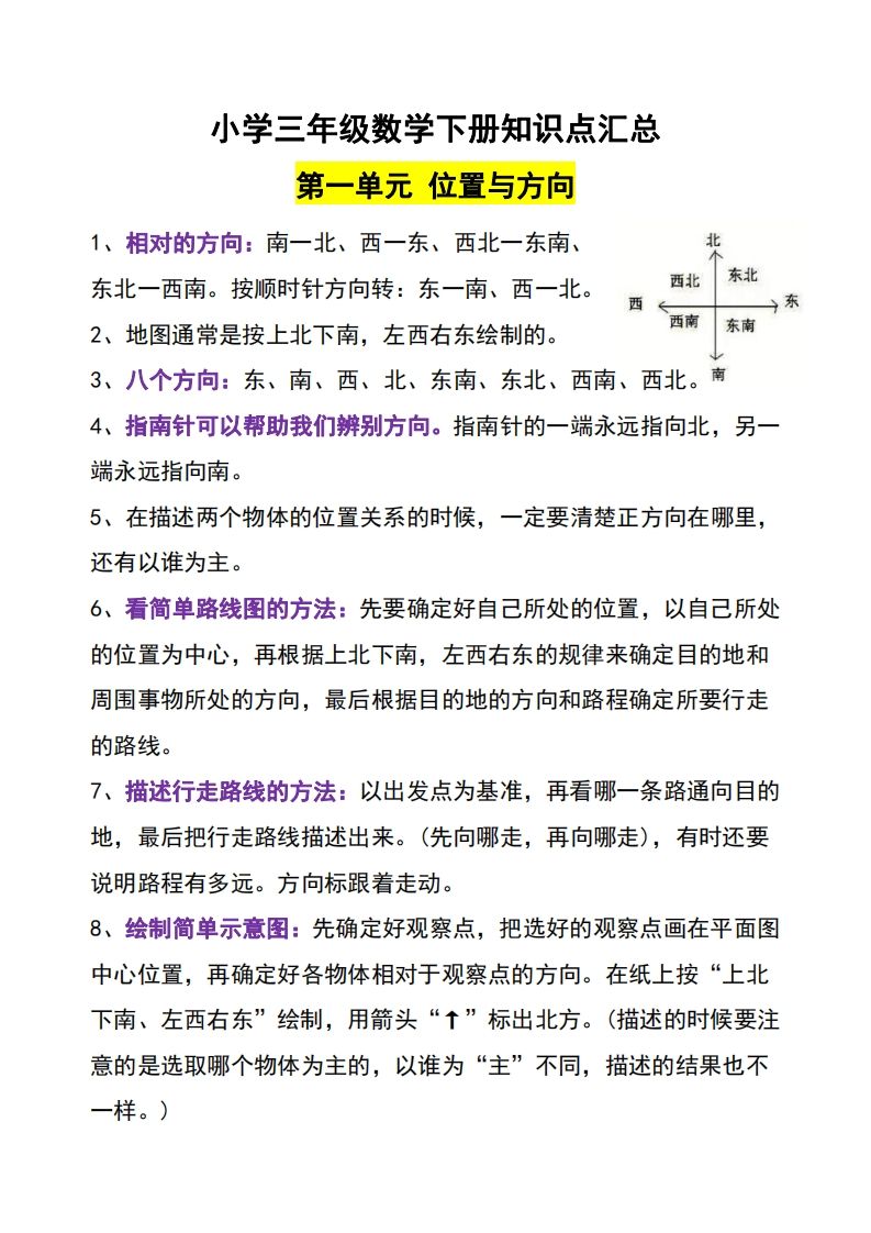 三年级下册数学知识点-热点1站 - 热点知汇专注网赚项目资源知识聚汇