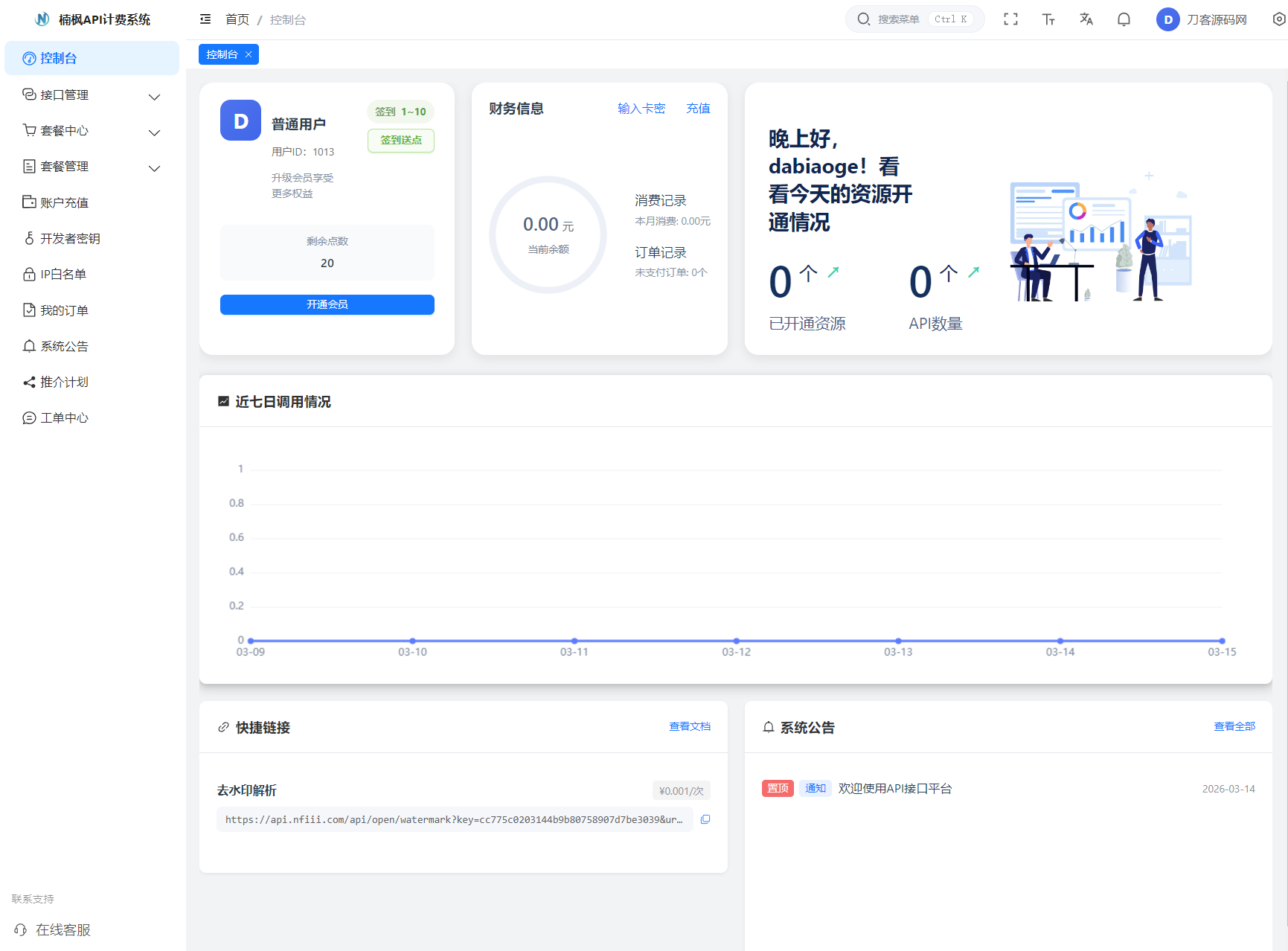 2026全新UI解析计费系统源码 附教程-热点1站 - 热点知汇专注网赚项目资源知识聚汇