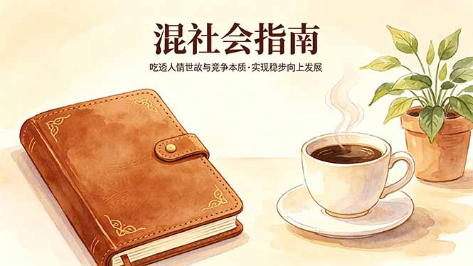 付费文章：混社会指南，吃透人情世故与竞争本质，实现稳步向上发展-热点1站 - 热点知汇专注网赚项目资源知识聚汇