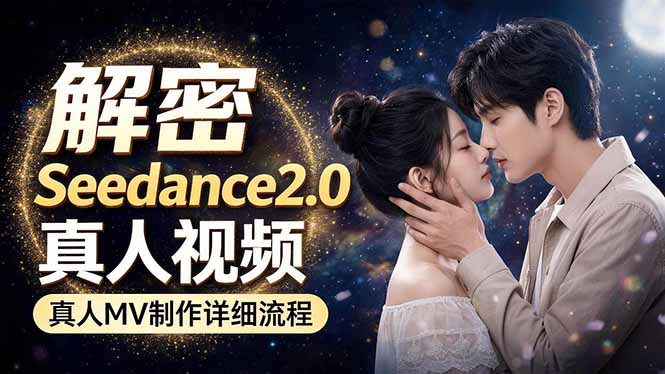Seedance 2.0电影级真人 MV全流程拆解：提示词、运镜、粒子特效，手把手实操-热点1站 - 热点知汇专注网赚项目资源知识聚汇