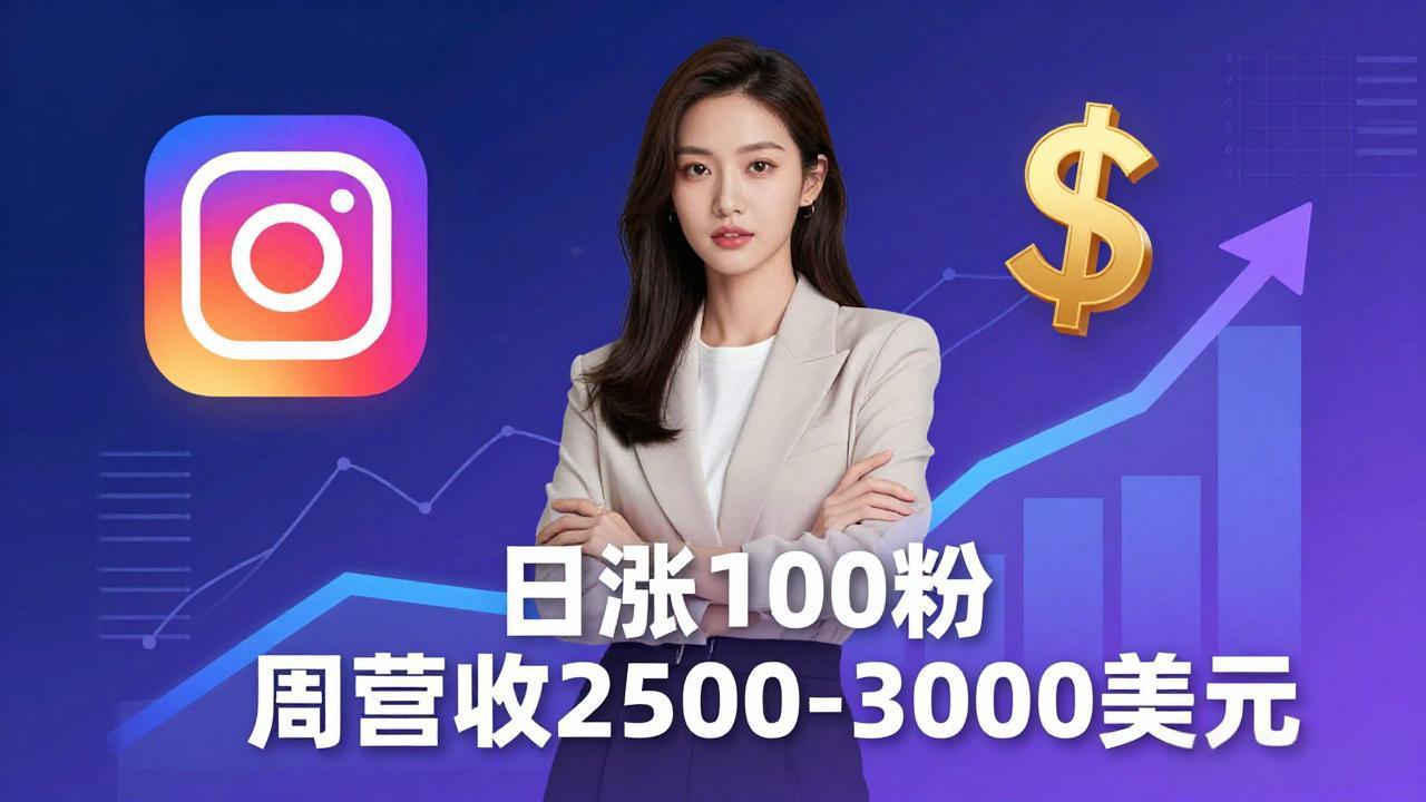 想做数字产品？Sheri亲授：日涨100粉、每周2500至3000美元的营收，Instagram躺着赚-热点1站 - 热点知汇专注网赚项目资源知识聚汇
