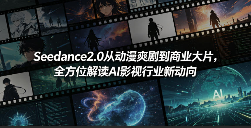 Seedance2.0从动漫爽剧到商业大片，全方位解读AI影视行业新动向-热点1站 - 热点知汇专注网赚项目资源知识聚汇