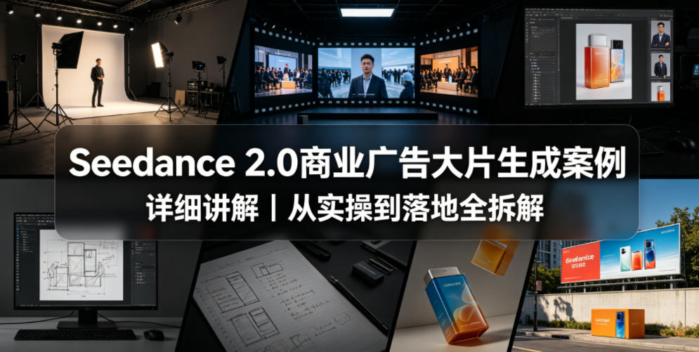 Seedance 2.0商业广告大片生成案例详细讲解｜从实操到落地全拆解-热点1站 - 热点知汇专注网赚项目资源知识聚汇