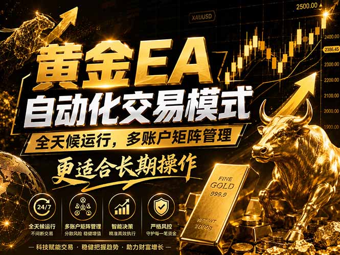 黄金EA量化：多窗口矩阵稳定运行，系统自动执行，收益空间持续放大-热点1站 - 热点知汇专注网赚项目资源知识聚汇
