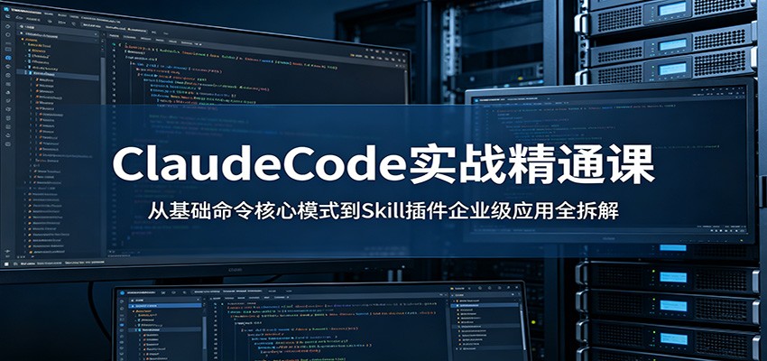 ClaudeCode实战精通课：从基础命令核心模式到Skill插件企业级应用全拆解-热点1站 - 热点知汇专注网赚项目资源知识聚汇