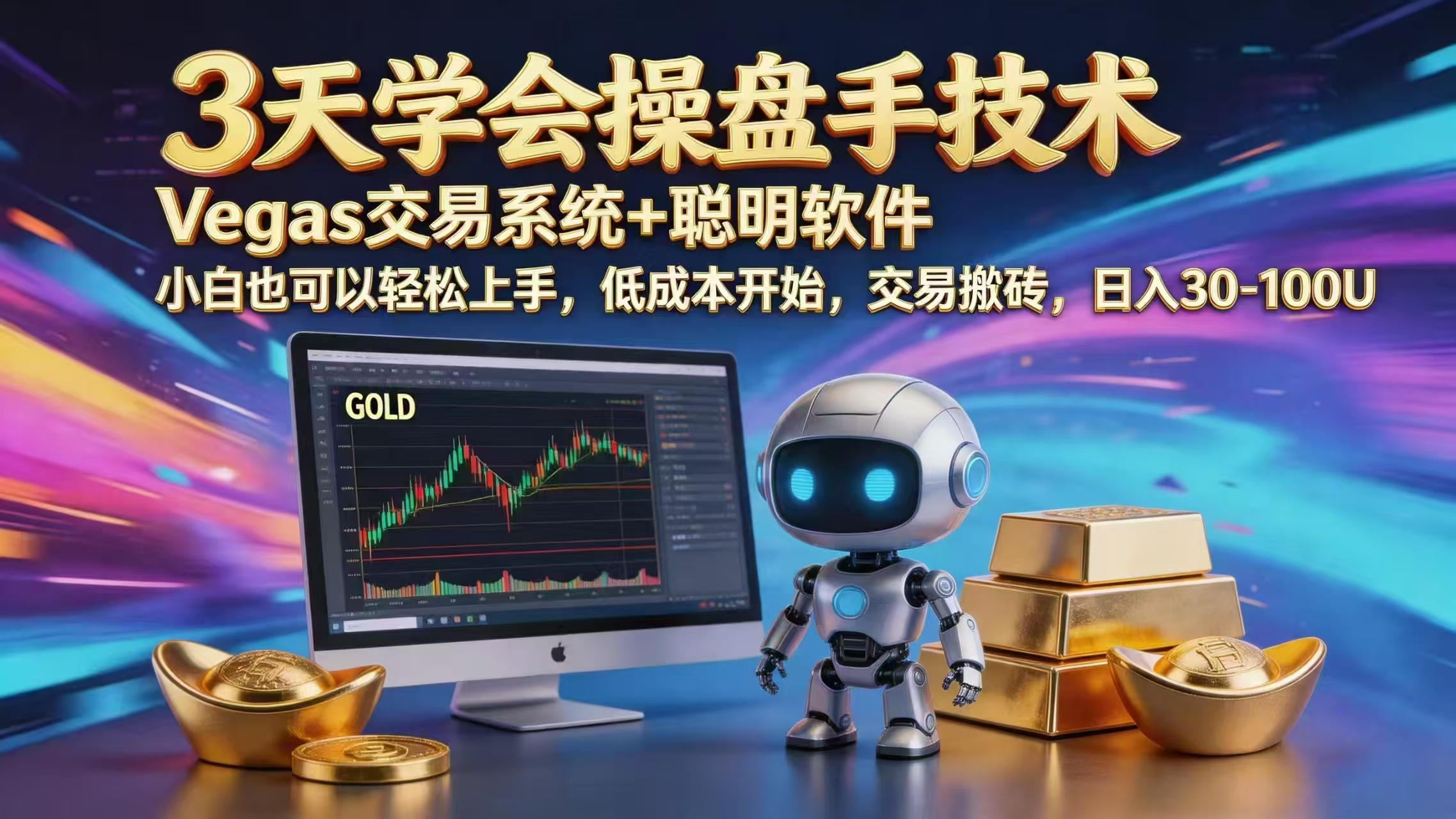图片[1]-三天学会操盘手技术，vegas技术+聪明软件，小白也可以轻松上手，日入1000+-项目网