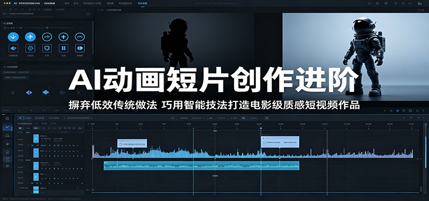 AI动画短片创作进阶：摒弃低效传统做法，巧用智能技法打造电影级质感短视频作品-热点1站 - 热点知汇专注网赚项目资源知识聚汇