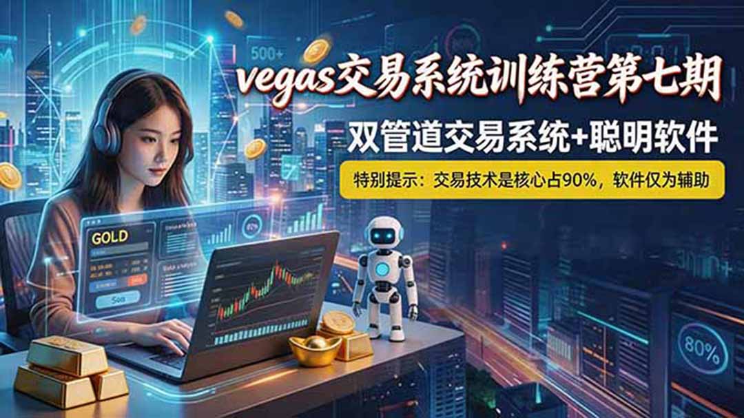 【海外美金AI搬砖】Vegas交易技术+聪明软件， 黄金期货日赚50-1000U， 长期稳定，小白轻松上手-热点1站 - 热点知汇专注网赚项目资源知识聚汇