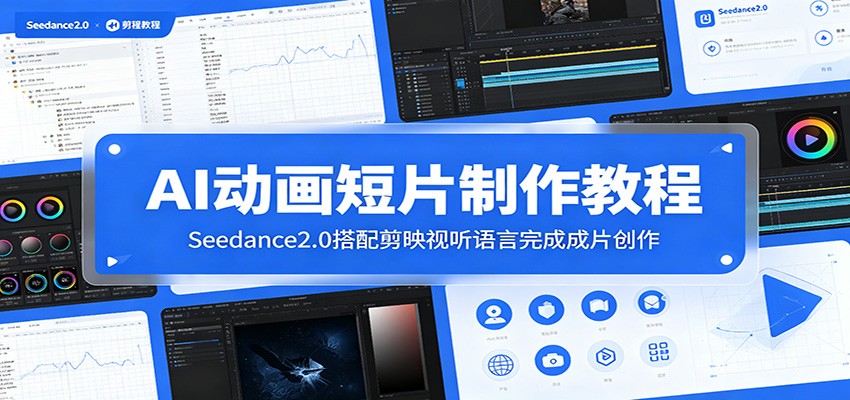 AI动画短片制作教程：Seedance2.0搭配剪映视听语言完成成片创作-热点1站 - 热点知汇专注网赚项目资源知识聚汇