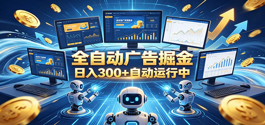 自动广告G机，日入300+，正规平台，广告浏览获益，时间自由，适合各类人群日常增收-热点1站 - 热点知汇专注网赚项目资源知识聚汇