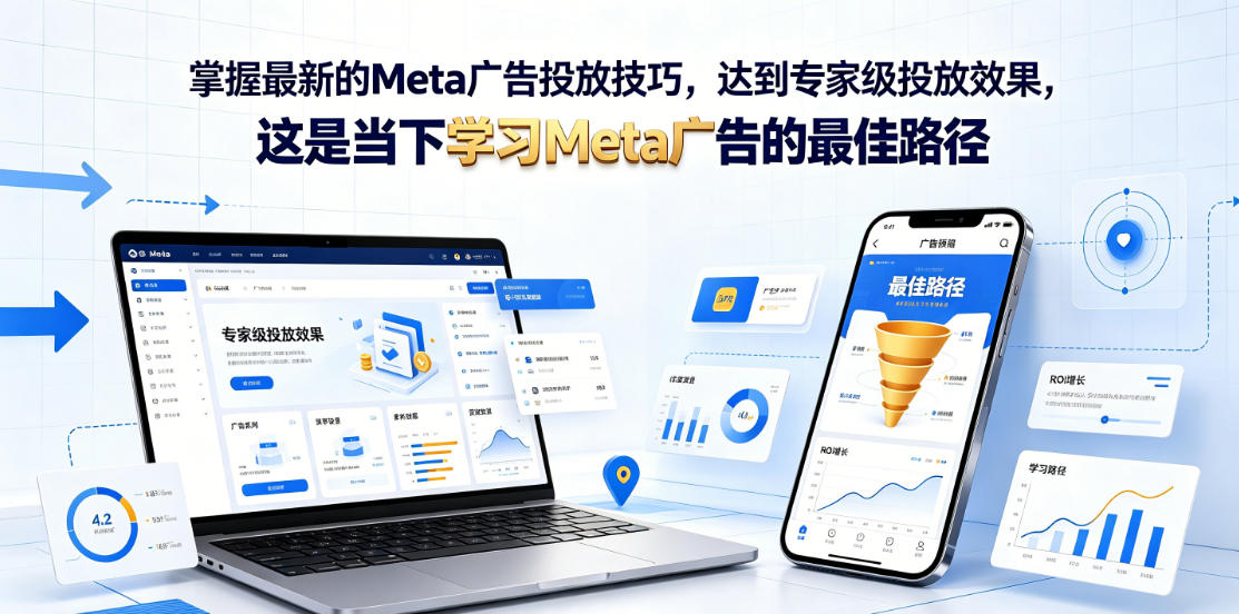 掌握最新的Meta广告投放技巧，达到专家级投放效果，这是当下学习Meta广告的最佳路径【原创双语字幕】-热点1站 - 热点知汇专注网赚项目资源知识聚汇