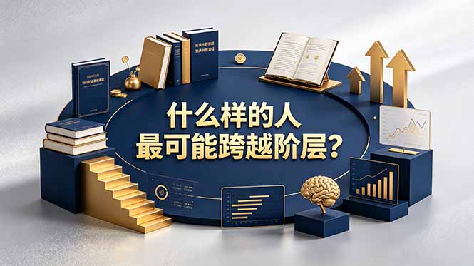 付费文章：什么样的人最可能跨越阶层？具备这五种特质，普通人也能顺利跨越阶层-热点1站 - 热点知汇专注网赚项目资源知识聚汇