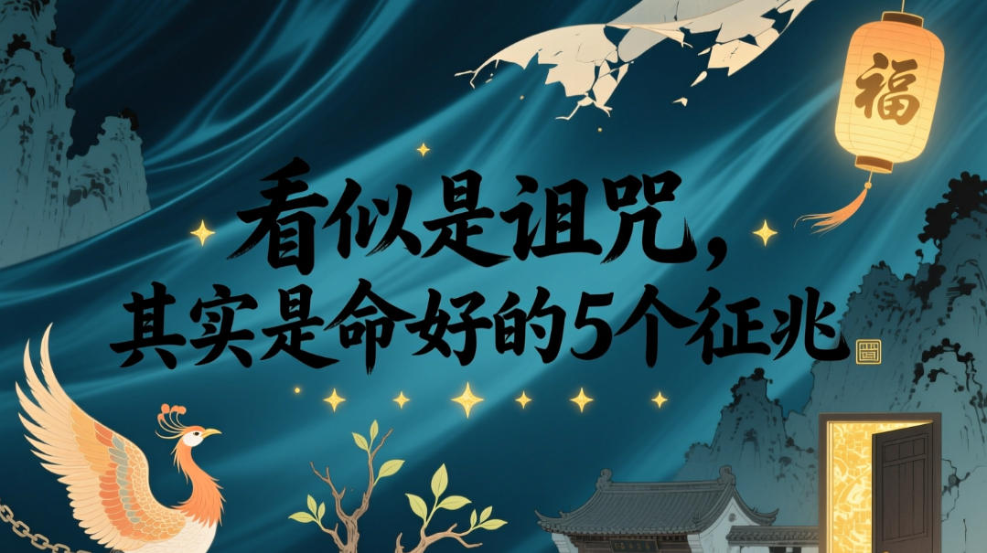 付费文章：看似是诅咒，其实是命好的5个征兆-热点1站 - 热点知汇专注网赚项目资源知识聚汇