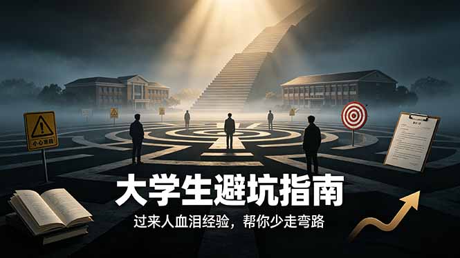 付费文章：大学生避坑指南 ，过来人血泪经验，帮你少走弯路-热点1站 - 热点知汇专注网赚项目资源知识聚汇