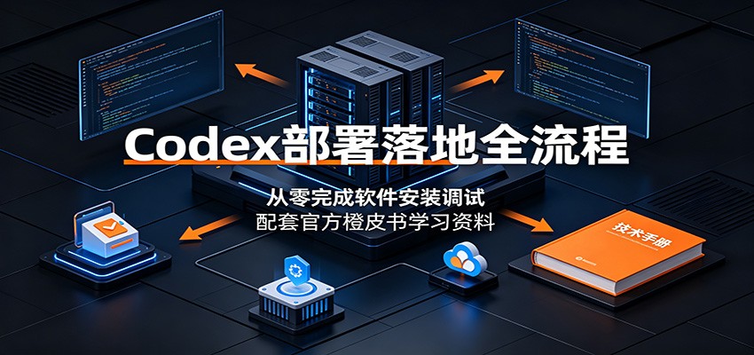 Codex部署落地全流程：从零完成软件安装调试，配套官方橙皮书学习资料-热点1站 - 热点知汇专注网赚项目资源知识聚汇